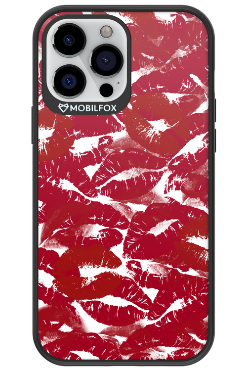 Burgundy and Kiss 2.0 - Apple iPhone 13 Pro Max