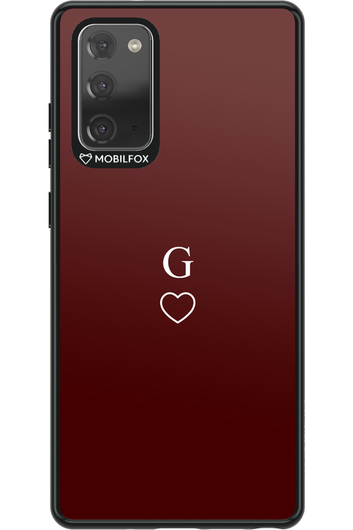 G Burgundia 2.0 - Samsung Galaxy Note 20