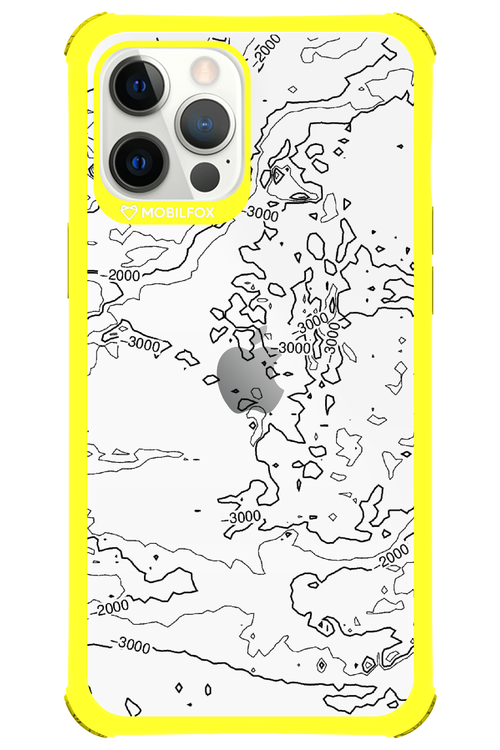 Contour Map - Apple iPhone 12 Pro Max