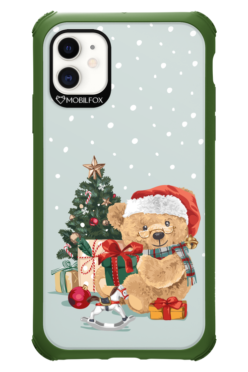 Merry Christmas Bear - Apple iPhone 11