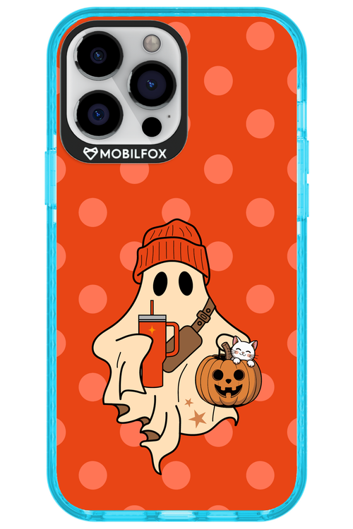 Ghost Girl (Orange) - Apple iPhone 13 Pro Max