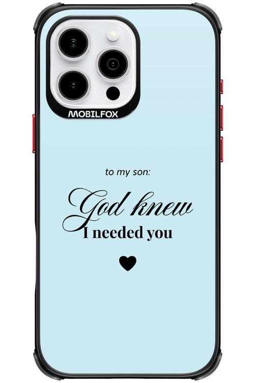 To My Son 2.0 - Apple iPhone 16 Pro Max