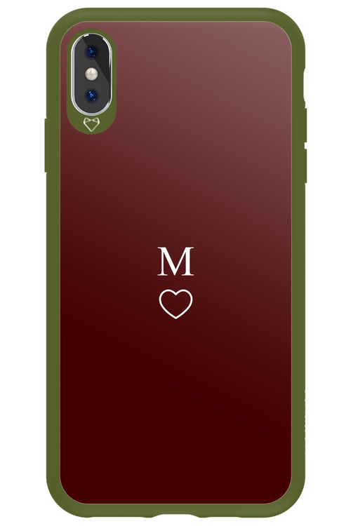 M Burgundia 2.0 - Apple iPhone XS Max