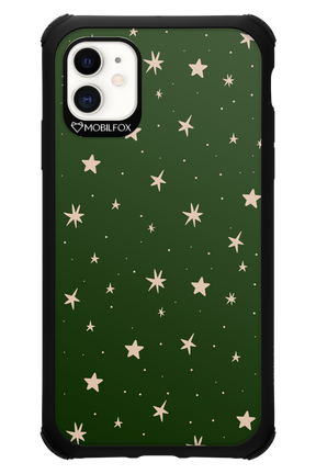 Forest Green Stars - Apple iPhone 11