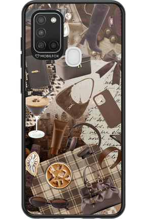Brown Love - Samsung Galaxy A21 S