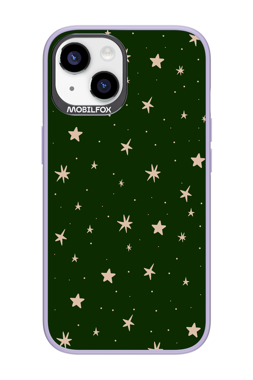 Forest Green Stars - Apple iPhone 14