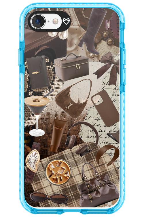 Brown Love 2.0 - Apple iPhone 8