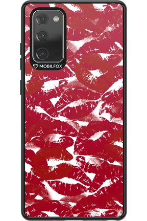 Burgundy and Kiss 2.0 - Samsung Galaxy Note 20