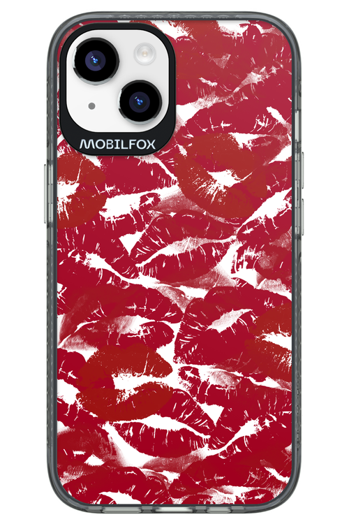 Burgundy and Kiss 2.0 - Apple iPhone 14