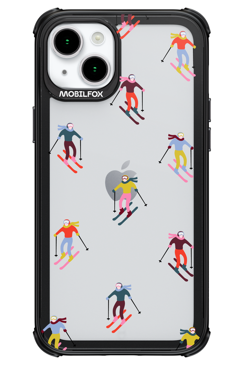 Snow Motion (Transparent) - Apple iPhone 15 Plus