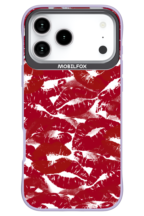 Burgundy and Kiss 2.0 - Apple iPhone 17 Pro Max