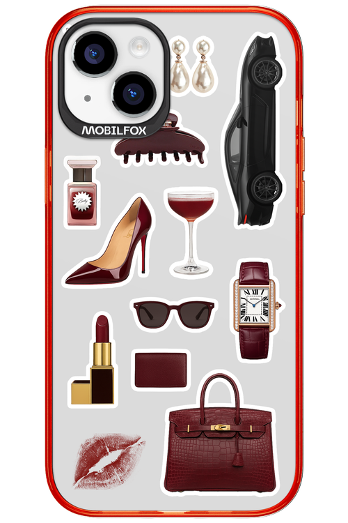 Classy Burgundy - Apple iPhone 15 Plus