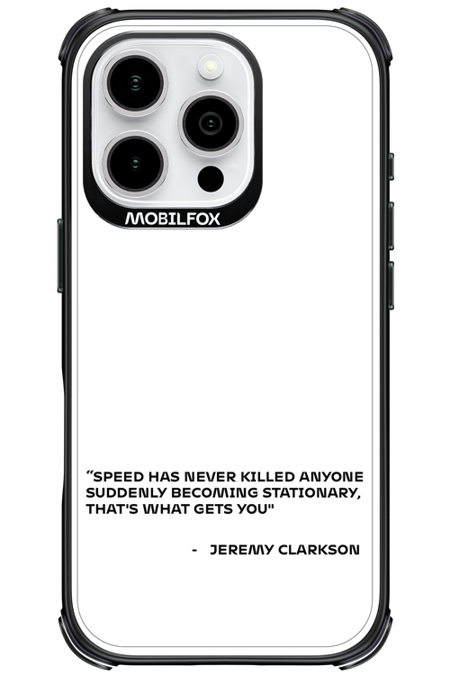 Speed Philosophy 2.0 - Apple iPhone 16 Pro