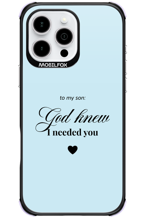 To My Son 2.0 - Apple iPhone 16 Pro Max