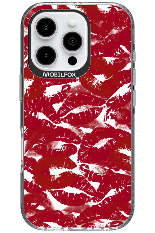 Burgundy and Kiss - Apple iPhone 16 Pro