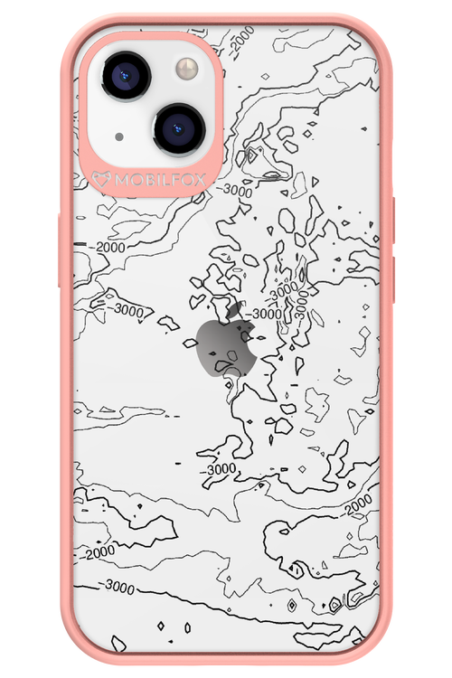 Contour Map - Apple iPhone 13