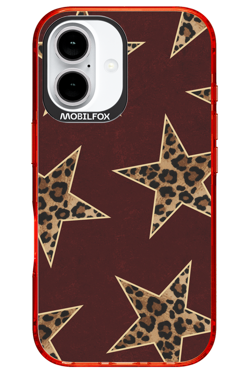 Wild Stars Burgundy - Apple iPhone 16