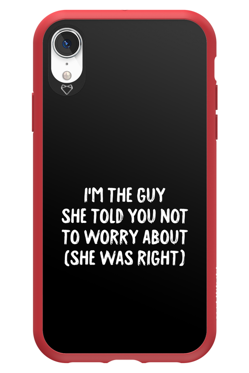 She was right 2.0 - Apple iPhone XR