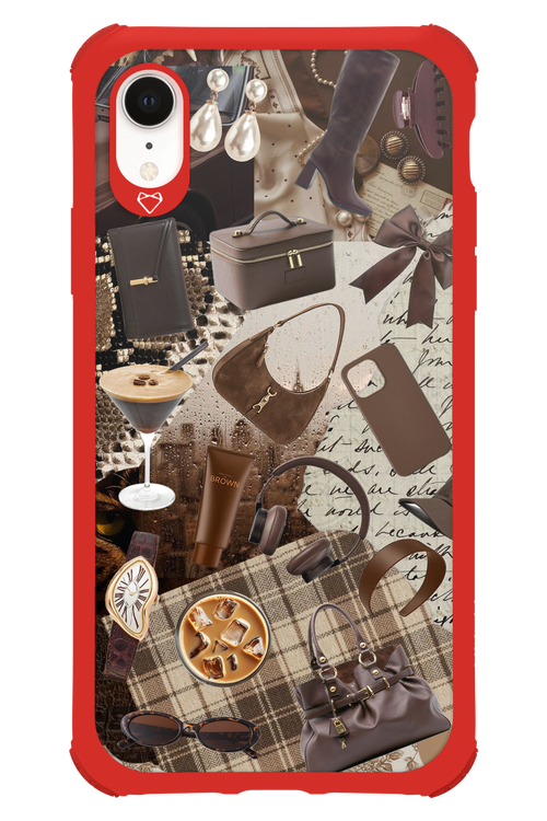 Brown Love - Apple iPhone XR