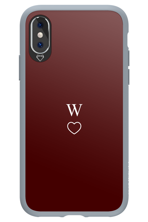 W Burgundia 2.0 - Apple iPhone XS