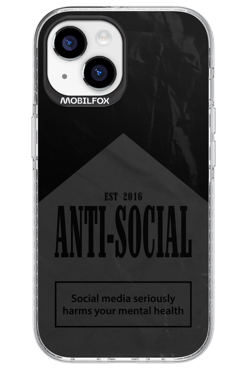 ANTI-SOCIAL (BLVCK) 2.0 - Apple iPhone 15