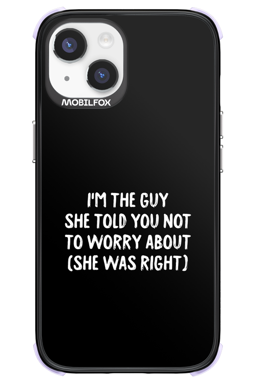 She was right 2.0 - Apple iPhone 14