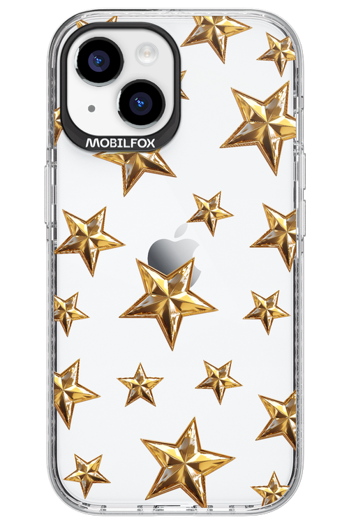 Gold Stars - Apple iPhone 15
