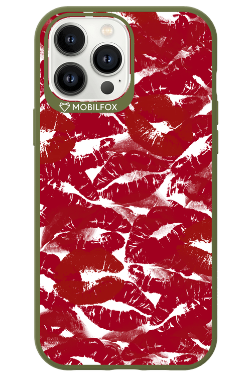 Burgundy and Kiss 2.0 - Apple iPhone 13 Pro Max
