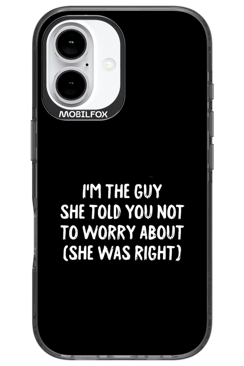 She was right 2.0 - Apple iPhone 16