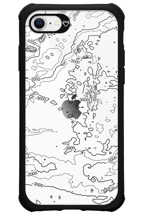 Contour Map - Apple iPhone SE 2022
