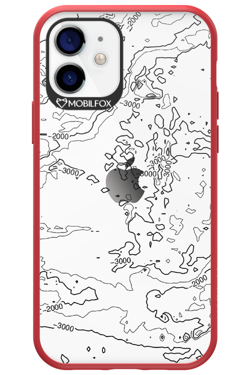 Contour Map - Apple iPhone 12
