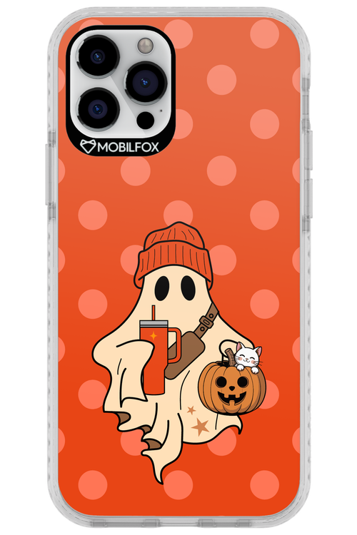 Ghost Girl (Orange) - Apple iPhone 12 Pro