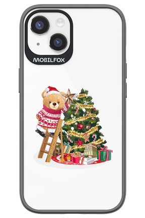 Christmas Bear (Transparent) - Apple iPhone 14