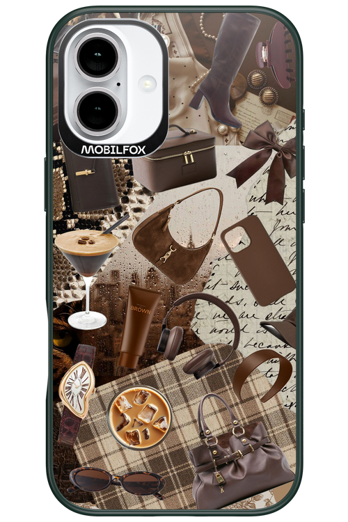 Brown Love - Apple iPhone 16 Plus