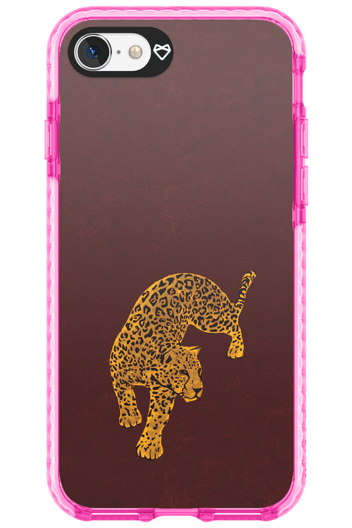 Burgundy Leopard - Apple iPhone 7