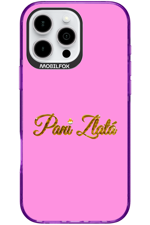 Pani Zlatá - Apple iPhone 16 Pro Max
