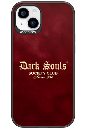 Dark Souls (Burgundy) - Apple iPhone 15 Plus