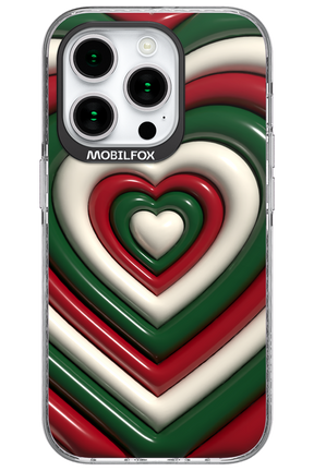 XMAS Hearts - Apple iPhone 15 Pro