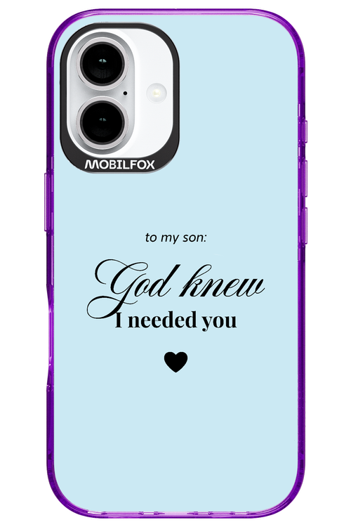 To My Son 2.0 - Apple iPhone 16