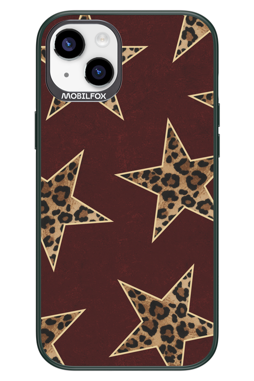 Wild Stars Burgundy - Apple iPhone 14 Plus