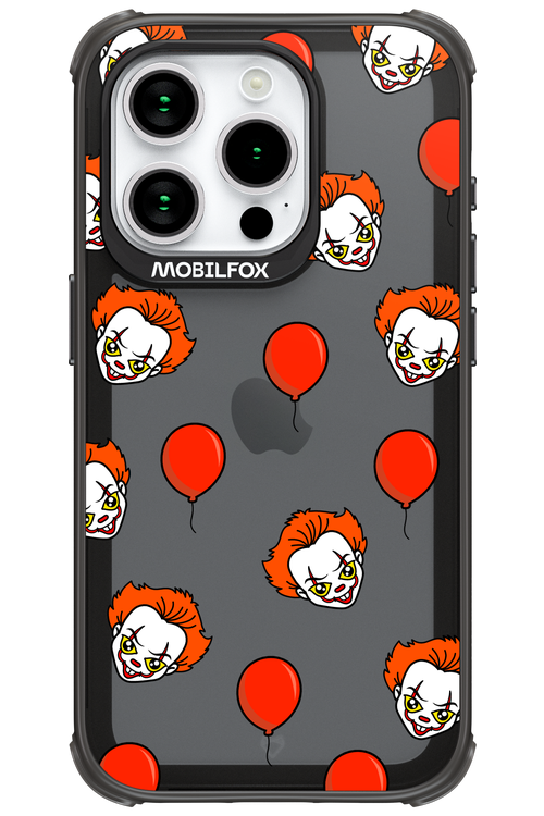 Mystery Clown (Transparent) - Apple iPhone 15 Pro