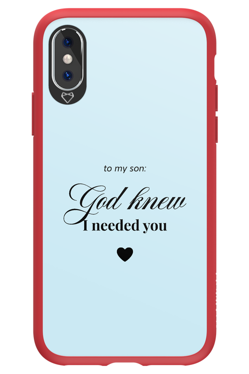 To My Son 2.0 - Apple iPhone X