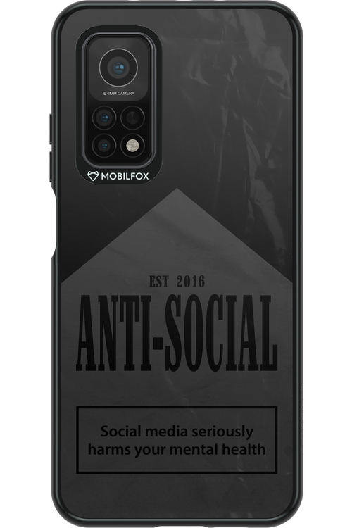 ANTI-SOCIAL (BLVCK) 2.0 - Xiaomi Mi 10T 5G
