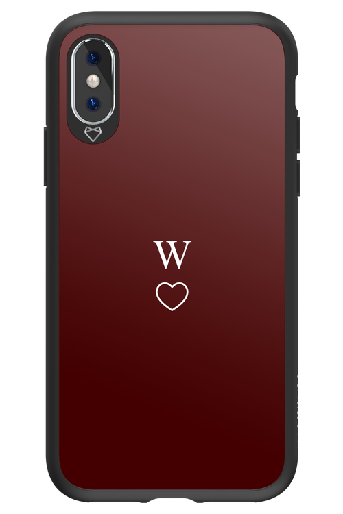 W Burgundia 2.0 - Apple iPhone X