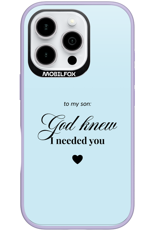 To My Son 2.0 - Apple iPhone 16 Pro