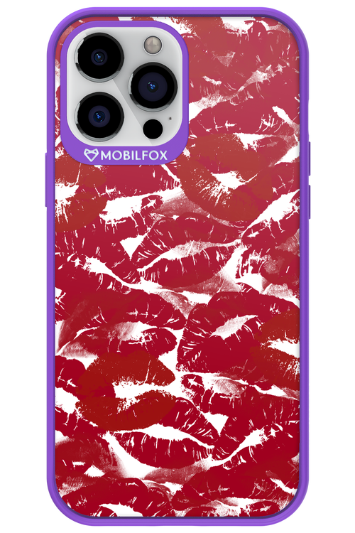 Burgundy and Kiss 2.0 - Apple iPhone 13 Pro Max