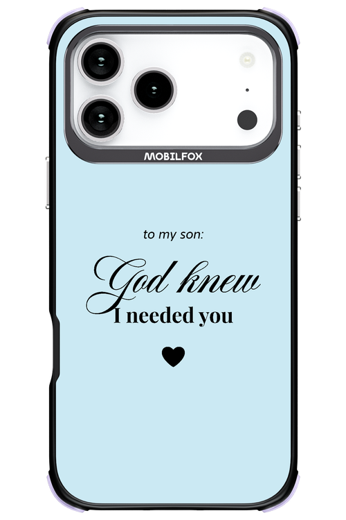 To My Son 2.0 - Apple iPhone 17 Pro Max