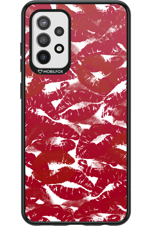 Burgundy and Kiss 2.0 - Samsung Galaxy A72