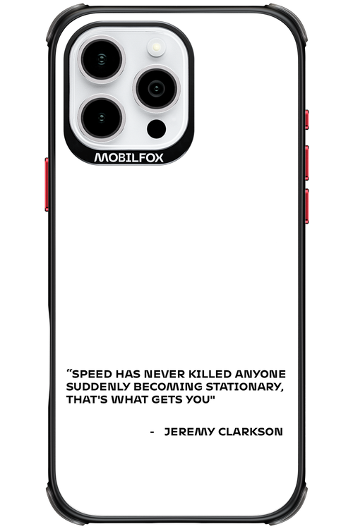 Speed Philosophy 2.0 - Apple iPhone 16 Pro Max