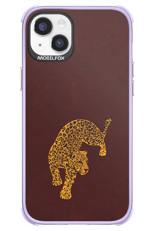 Burgundy Leopard - Apple iPhone 14 Plus